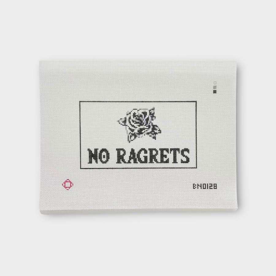 No Regrets Needlepoint Canvas
