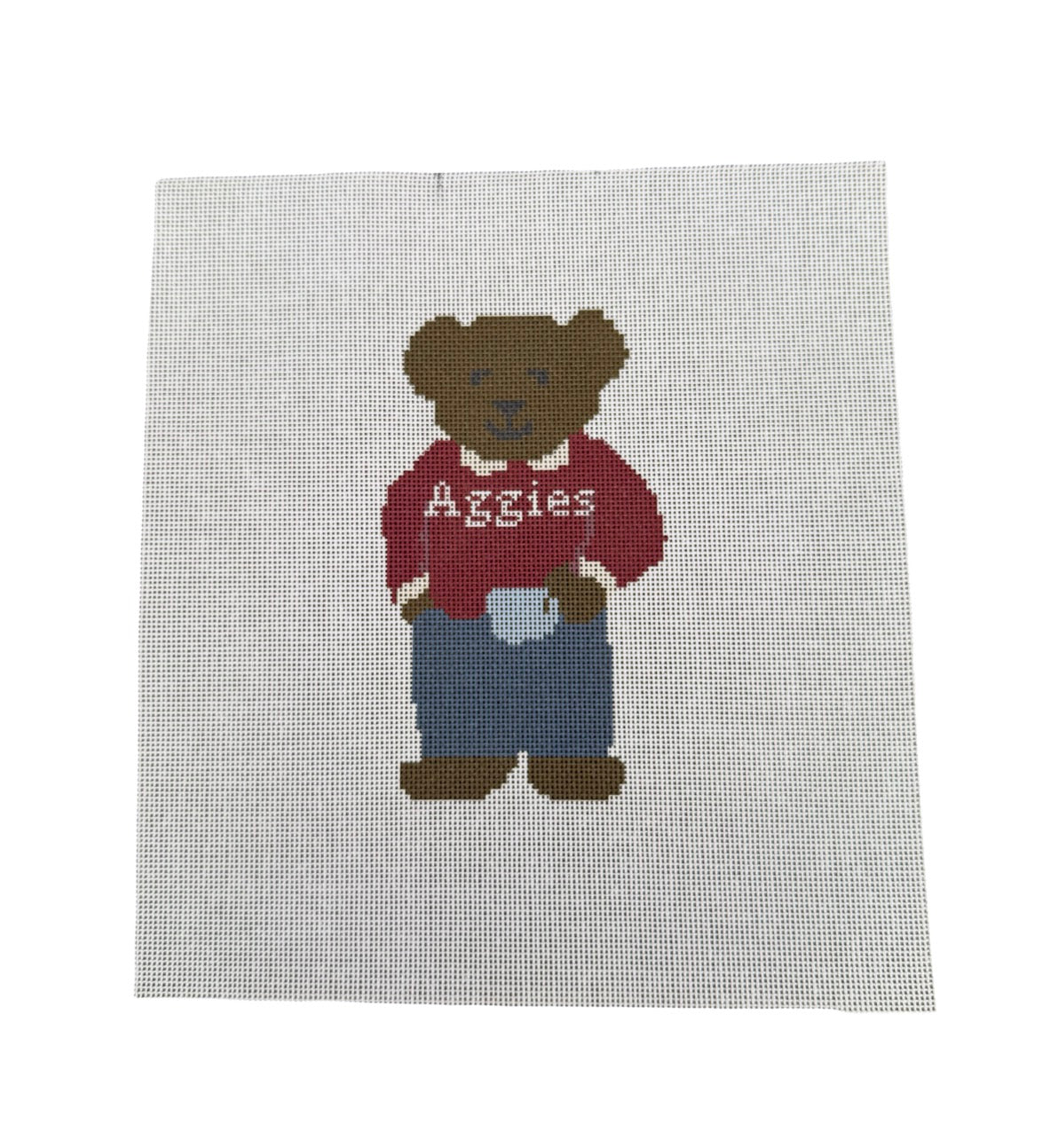 Maroon university bear