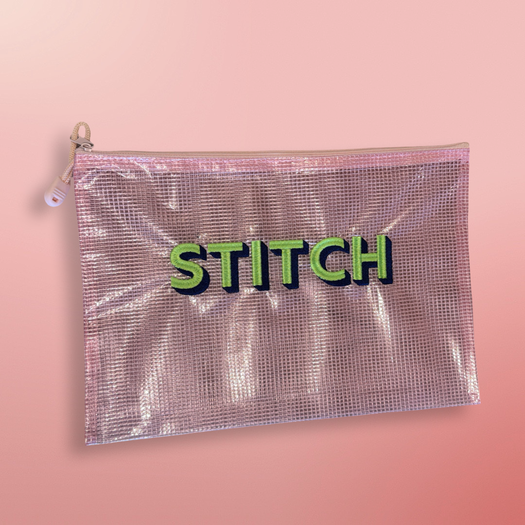 Pink STITCH Project bag