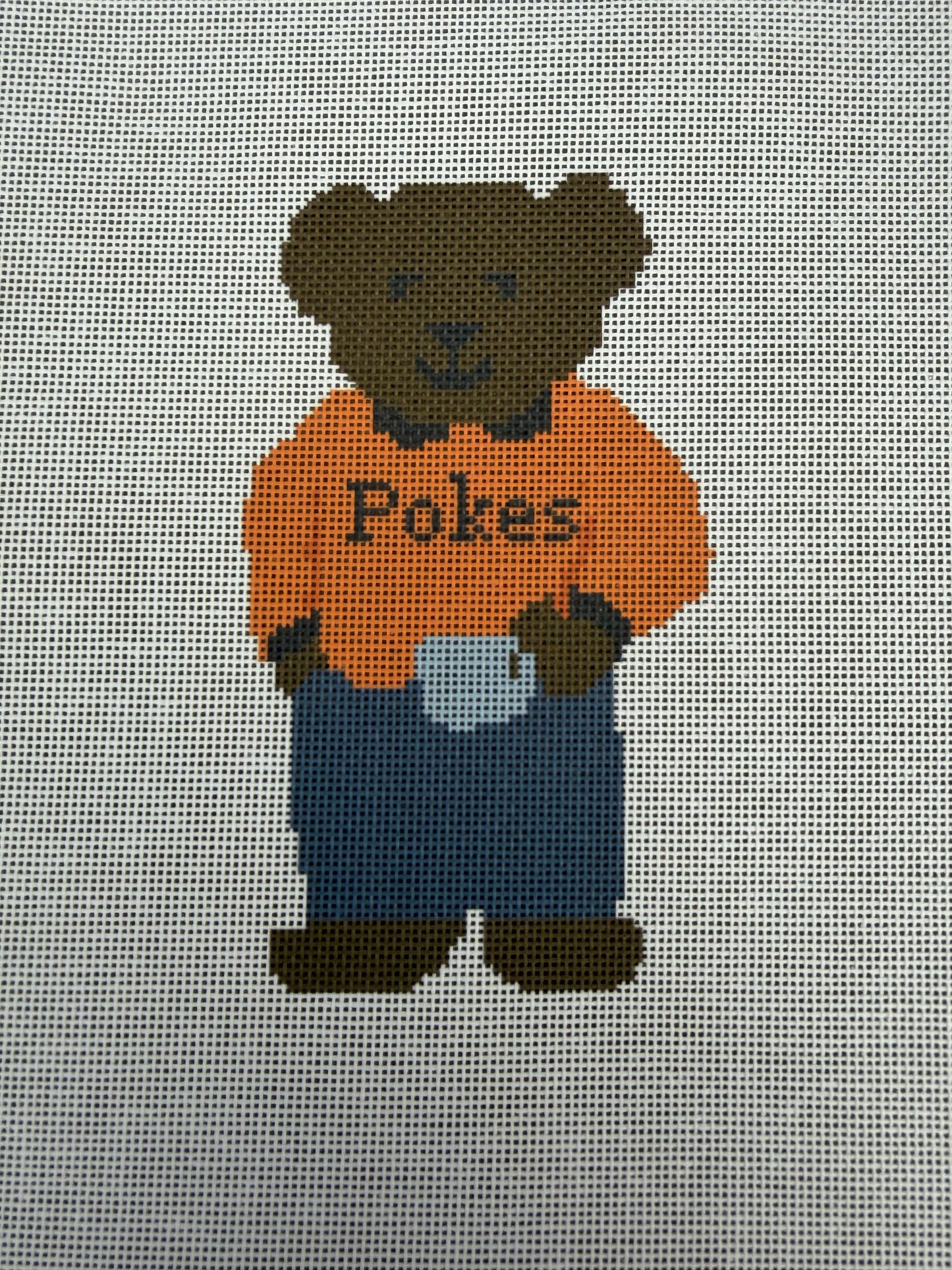Orange university bear