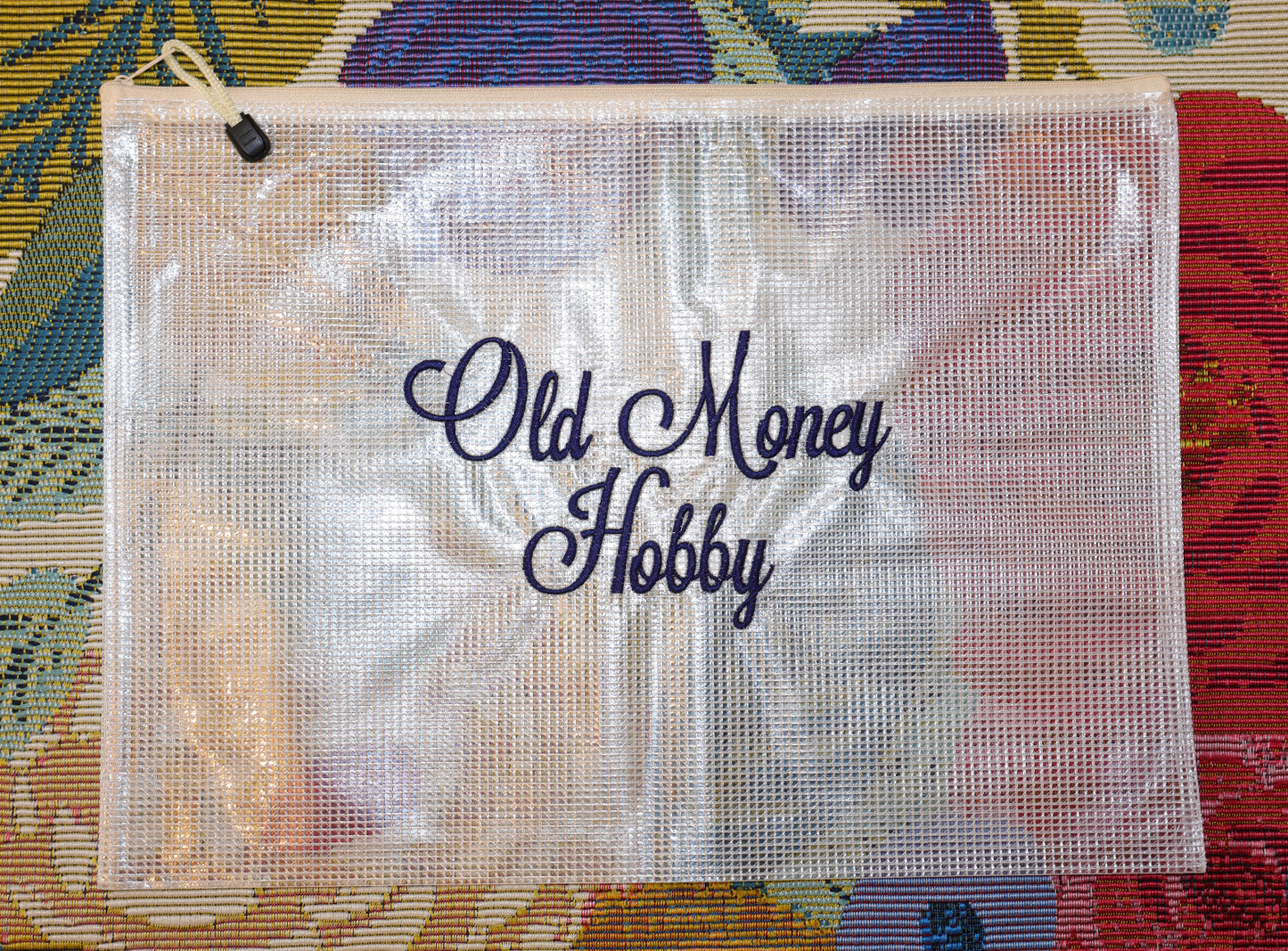Old Money Hobby Project Bag (Navy)