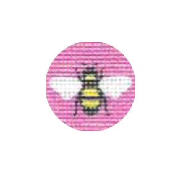 Bee- Pink Background