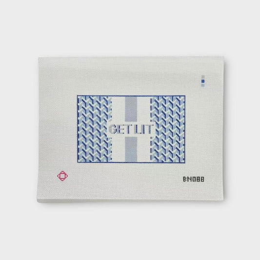 Get lit Needlepoint canvas