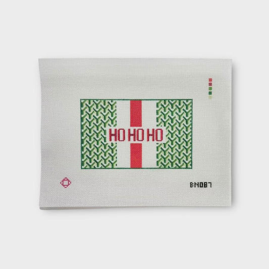 Ho Ho Ho Needlepoint Clutch