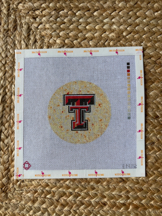 Texas tech tortilla canvas