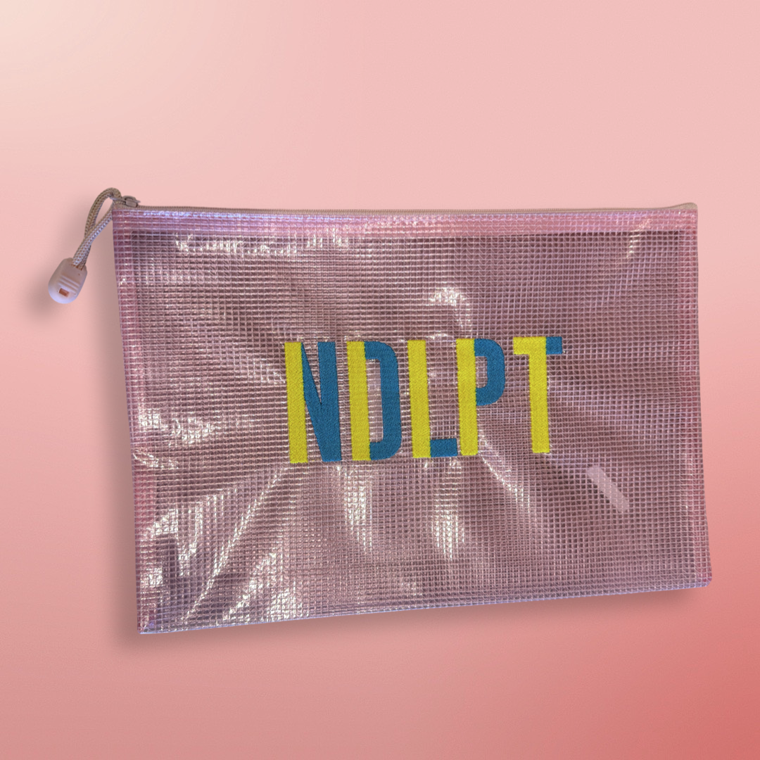Pink NDLPT Project Bag