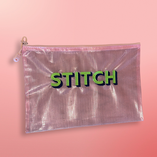 Pink STITCH Project bag