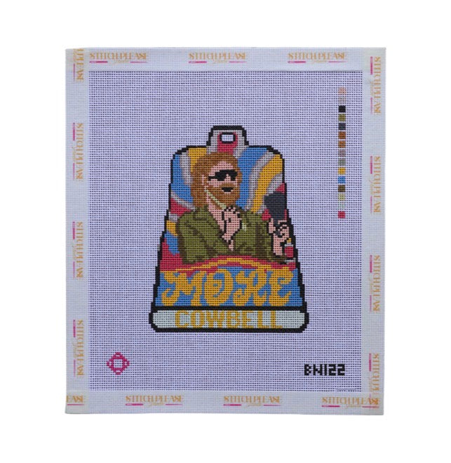More Cow Bell Needlepoint Ornament