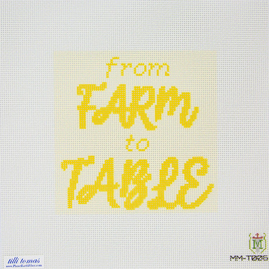 From Farm to Table