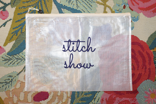 Stitch Show Project Bag (navy)