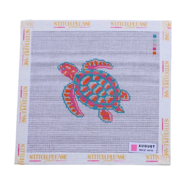 Colorful Sea Turtle