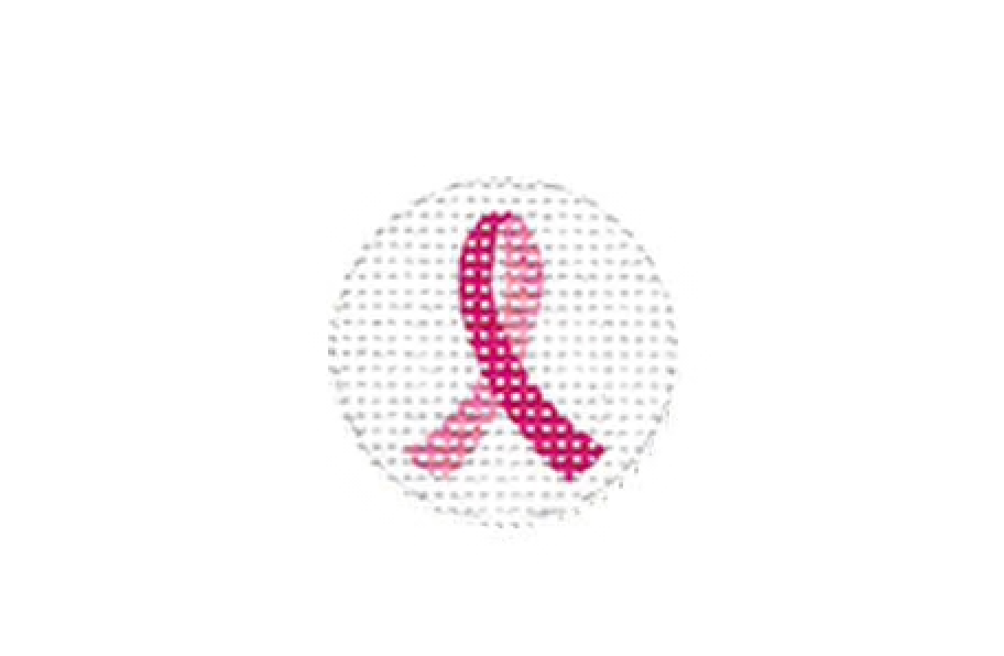 Pink Ribbon Canvas