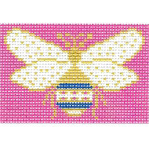Fushia Bee Canvas