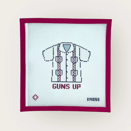 Texas Tech Guayabera Needlepoint Ornament