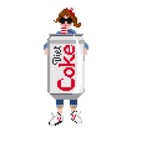 Diet Coke Girl Needleminder