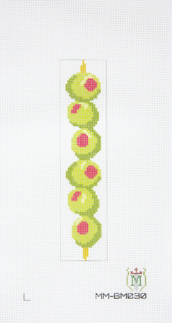 Olive Bookmark Canvas